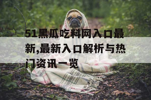 51黑瓜吃料网入口最新,最新入口解析与热门资讯一览