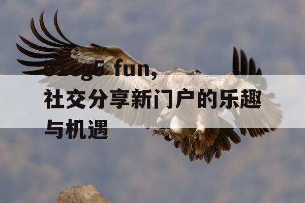 51cg5 fun,社交分享新门户的乐趣与机遇